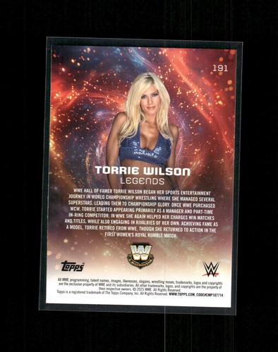 2025 Topps Universe WWE #191 Torrie Wilson Base - Picture 2 of 2