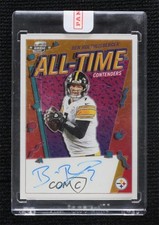 2022 Panini Contenders Optic All-Time 4/35 Ben Roethlisberger #ATC-BR Auto o1u