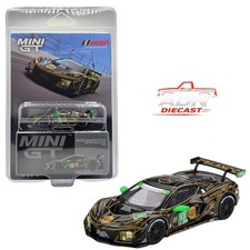 Mini GT 1:64 Chevrolet Corvette Z06 GT3.R #13 AWA 2025 IMSA Daytona 24 Hrs - Die