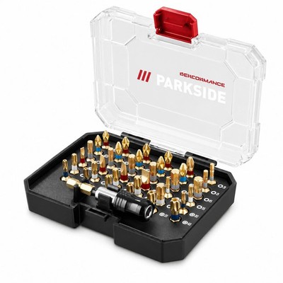 Parkside Performance Bit-Satz PH / PZ / SL / H / T / TH 37-teilig NEU