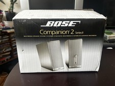 Bose Companion 2 Series II Desktop Laptop PC Multimedia Computer Speaker System