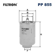 Kraftstofffilter für Mazda 3 BK BL BM 5 CR 6 GG GH GJ GY B-Serie UN | 24636306