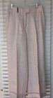 PESERICO Tailored Linen Wide Leg Pleated Cuffed Trousers size IT 46~ US 10 BNWOT — photo 1