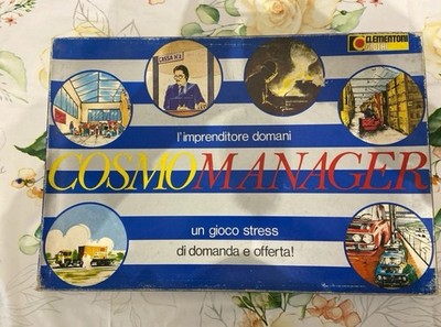   Vintage ''Cosmomanager'' - Clementoni Games (70er/'80er Jahre)
