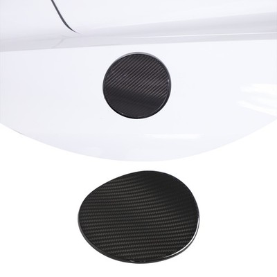 Fuel Tank Cap Decal Real Carbon Fiber Replacement Part For Corvette C8 2020+