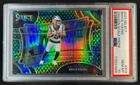 2023 Panini Select Bryce Young Dragon Scale Prizms Rookie Field RC #11/70 PSA 10