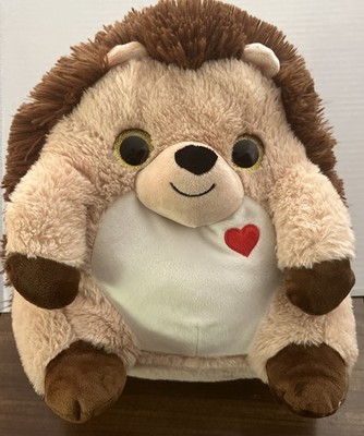 Brown Roly Poly Hedgehog Plush | Large, Super Soft Stuffed Animal | Gift  14 