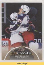 2021-22 Upper Deck Series 2 UD Canvas Jack Roslovic #C144 READ t4m