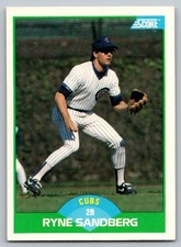 1989 Score  Ryne Sandberg 35