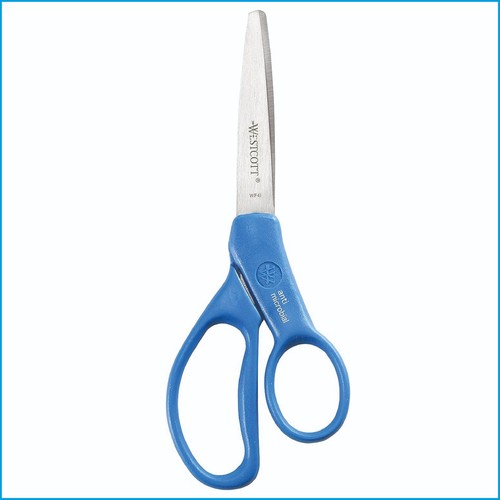 Wexford 7″ Student Scissors Stainless Steel Blades Ages 12+ School Home Use - Picture 6 of 18