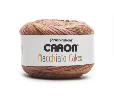 Caron MachiatoYarn Cake for Knitting & Crochet Projects - color - sunny 