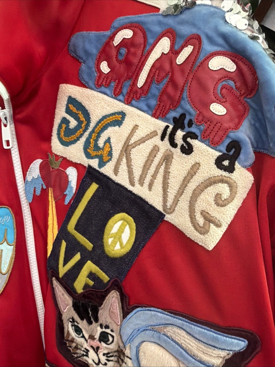Mens DOLCE&GABBANA DOLCE GABBANA Track jacket Patchwork Bomber