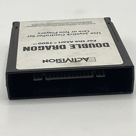 Double Dragon Atari 7800 Activision Video Game Cartridge Hard To Find