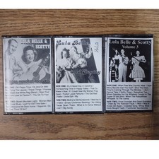 Lula / Lulu Belle Scotty Cassette Tape Lot Tender Memories Recalled Vol 1 2 3