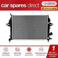 VAUXHALL ZAFIRA B 2005-ONWARDS AUTOMATIC / MANUAL ENGINE COOLING RADIATOR