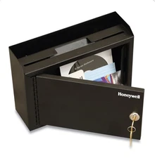 HONEYWELL Drop Box Safe Multi-Purpose Steel w/ Keys 0.12 Cu. Ft. NEW!