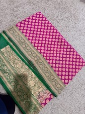 Indian Silk Sari  Banarasi Silk saree  Wedding Party wear sari