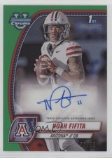 2024 Bowman U Chrome Prospect Green Refractor 67/99 Noah Fifita Auto 0j3l