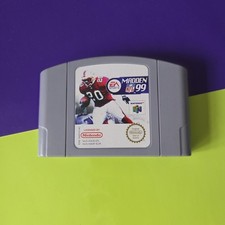 Madden NFL 99 - Nintendo N64 PAL - Cartridge only