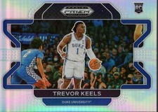 2022-23 Panini Prizm Draft Picks Variations Prizms Silver #85 Trevor Keels BSK