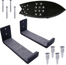 Ho Stevie! Surfboard Wall Mount - Strong Racks Hold Any Size Surfboard - Easy