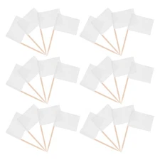  200 Pcs Cocktail Sticks Toothpick Flags for Food Toothpicks Appetizers