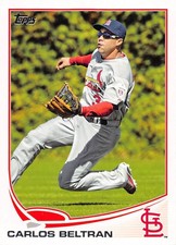 Carlos Beltran 2013 Topps 527 St. Louis Cardinals Baseball Card