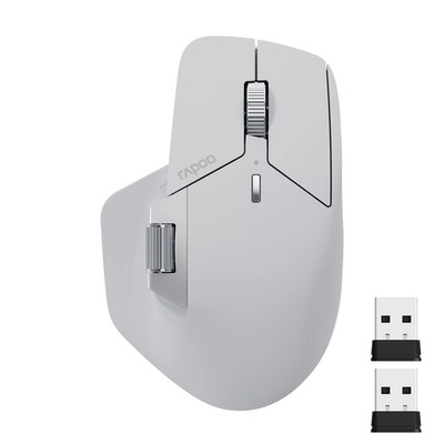 Ergonomic Multi-Mode Wireless Mouse 4000 DPI, Connects Up to 4 Devices