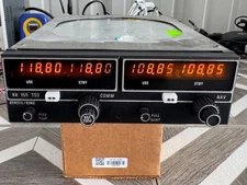 14V BENDIX KING KX-155 NAV COM RADIO w/Glideslope P/N 069-1024-31