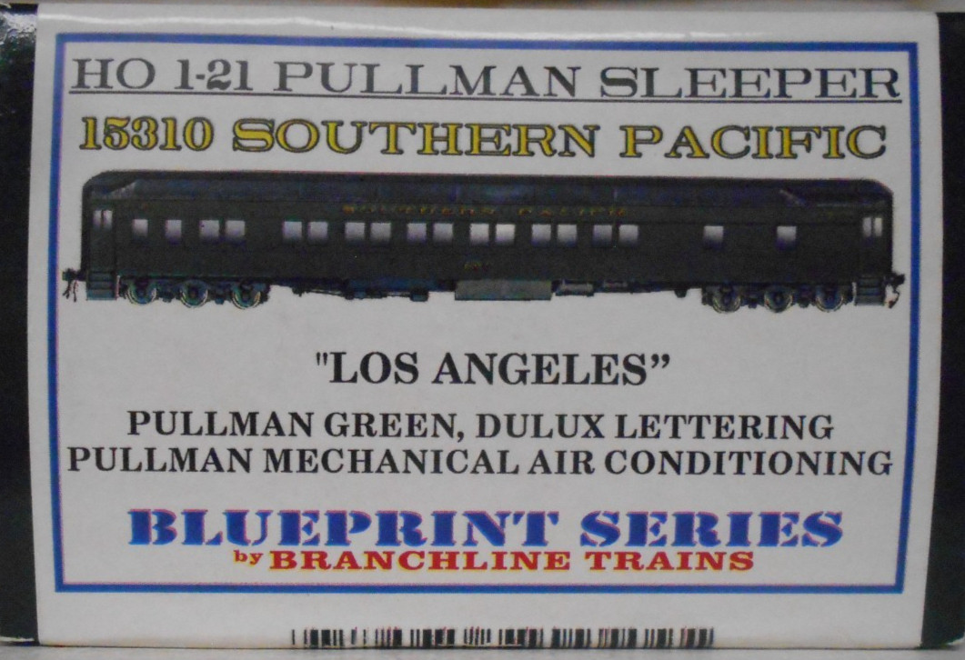 Branchline  15310  HO Scale  1-21  Pullman  Passenger Sleeper   SOUTHERN PACIFIC