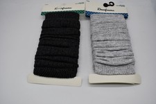 2 Dearfoams Womens Soft Vintage Heather Leg Warmers Legwarmers ONE SIZE FIT MOST