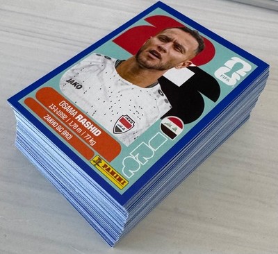 2026 FIFA World Cup Panini Stickers - 156 Blue Parallels (142 unique) See List