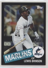 2020 Topps Update 1985 Topps Baseball Black 146/299 Lewis Brinson #85TB-50 xm0