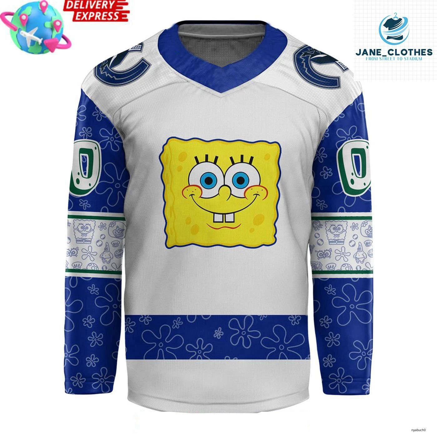 Personalized Vancouver Canucks 25th Anniversary Custom Hockey Shirt