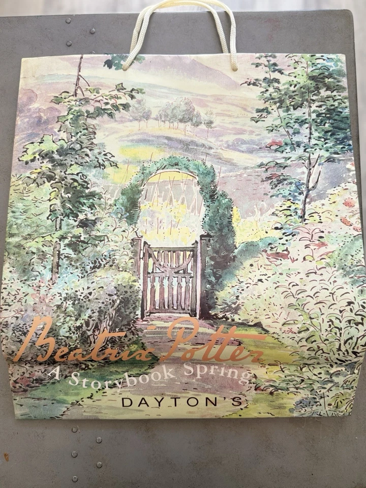 Bolsa de regalo Peter Rabbit Beatrix Potter Peter Rabbit bolsa de regalo Foto 4 de 4