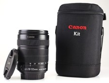 Canon EF-S 18-135mm f3.5-5.6 IS Image Stabilizer STM Lens EOS DSLR F&R Cap