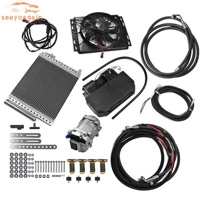 12V Cool&Heat Electric Universal Underdash Air Conditioner DC Auto Car A/C Kit