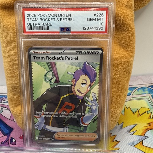 Team Rocket's Petrel graded PSA 10 for sale on eBay