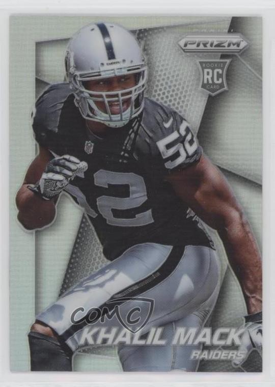 2014 Panini Prizm Silver Prizm Khalil Mack #218 2u3