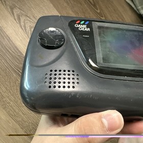 SEGA Game Gear Handheld System - Black- For Parts- Not Working, Preowned 