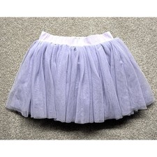 Matilda Jane Clothing Girls Lavender Tulle Tutu Skirt Size 8