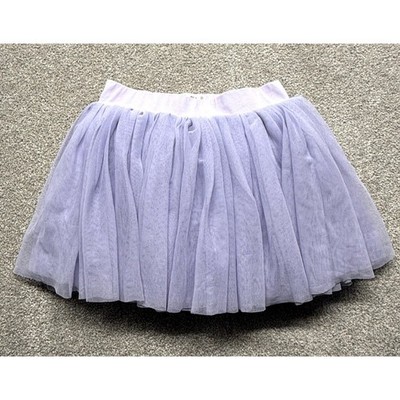 Matilda Jane Clothing Girls Lavender Tulle Tutu Skirt Size 8