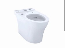 TOTO CT446CEFGNT40 Aquia Elongated Toilet Bowl Only - Cotton