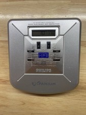 Philips eXpanium EXP103 Portable MP3 CD Player MAGIC ESP Silver Y2K TESTED