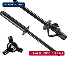 5/32 x 3/4" Tri-Fold Rivets Assortment - 120Pcs,All Black Tri-fold Exploding Pop