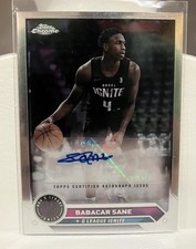 BABACAR SANE 2024 TOPPS CHROME G LEAGUE IGNITE ROOKIE RC AUTO SP NBA 