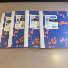 Lot of 4 Five Star College‑Ruled Composition Books, 100 Sheets Each – NEW