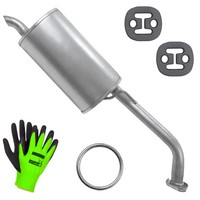 Auspuff Endtopf EndschaldäMpfer FüR Nissan Micra 3 1.0 1.2 1.4 1.5 Dci 2002-2005