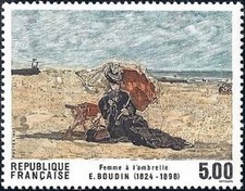France Yvert Num 2474 ** tableau   1987