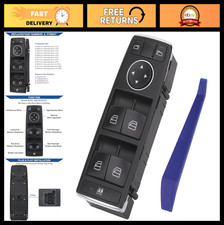 Obaee Master Power Window Switch Button Front Driver Side Compatible with 08 09